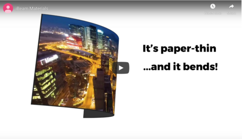 Flexible microLED display Flexible microLED display