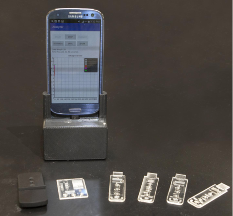 Portable lab uses smartphone to detect viruses Portable lab uses smartphone to detect viruses