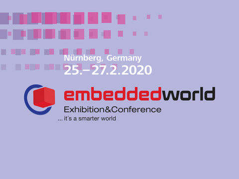Embedded World 2020 Embedded World happens on February 25-27, 2020 in Nuremberg,