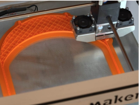 Stony Brook uses 3D printer to produce face shields Stony Brook uses 3D printer to produce face shields
