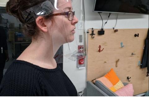 MIT develops mass producible face shield MIT develops mass producible face shield