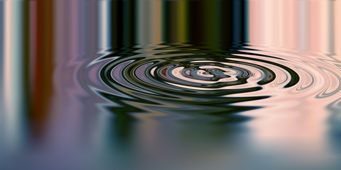 Water ripple effect Water ripple effect