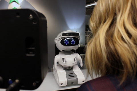 Robotic temperature screen device Robotic temperature screen device Misty Robotics