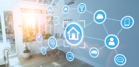 Smart house concept - home automation Smart house concept - home automation