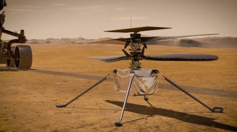 ingenuity drone for perseverance rover on mars ingenuity drone