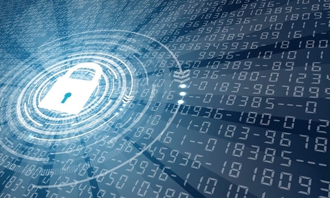 cybersecurity cybercrime data lock HIPAA IT technology CREDIT: Getty/gintas77 Security lock on computer data