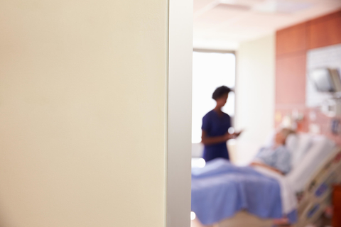 Patient and nurse in hospital Patient and nurse in hospital