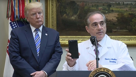David Shulkin and Donald Trump David Shulkin and Donald Trump