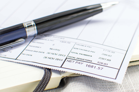 Paycheck payroll Paycheck and pen
