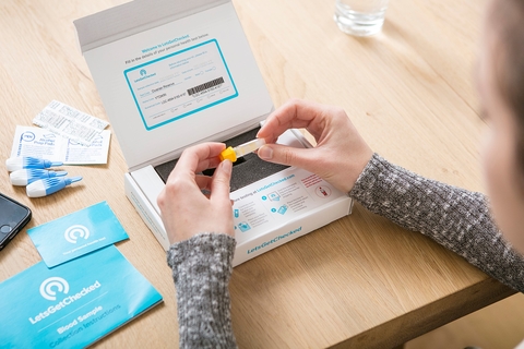 LetsGetChecked at-home medical testing