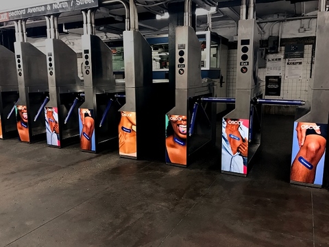 Oscar Health subway campaign Oscar Health subway campaign