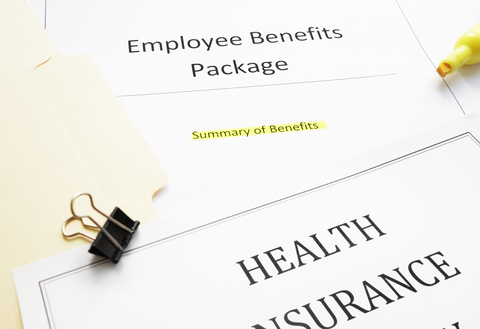 Employer health plans Documents summarizing an employee's health benefits