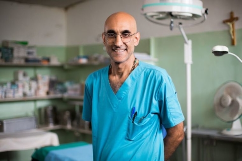 Tom Catena Photo of doctor in scrubs