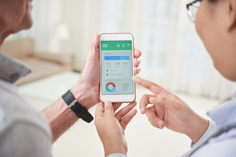 smartphone health app smartphone