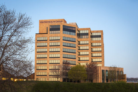 UnitedHealth Group headquarters The outside of UnitedHealth Group's headquarters