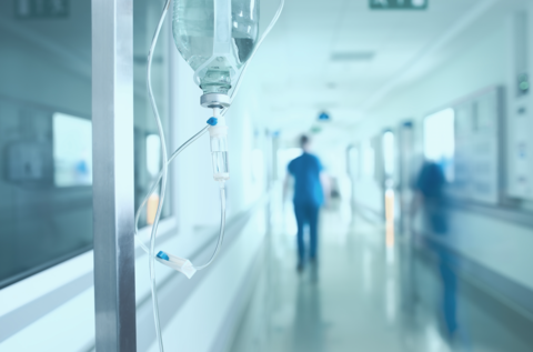 Hospital corridor A picture of a hospital corridor