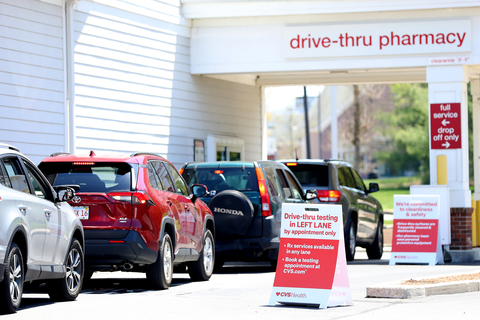 CVS drive thru COVID test CVS drive thru COVID test