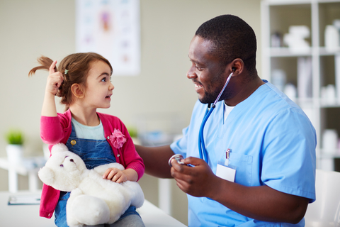 healthcare doctor child patient pediatrician pediatrics Credit: Getty/shironosov A pediatrician and his patient