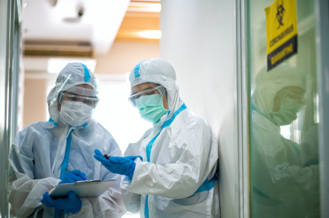 Doctors in PPE Doctors in PPE