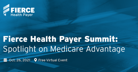 Fierce Health Payer Summit promo A promotional image for an upcoming Fierce Health Payer event