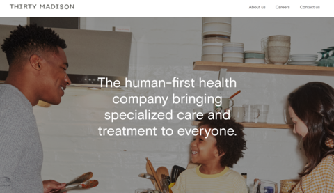 Thirty Madison A screengrab of Thirty Madison's website.