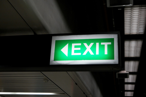 Exit sign Exit sign