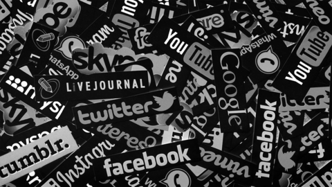 social media logos collage social media