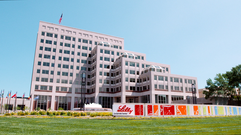 Eli Lilly large office building exterior