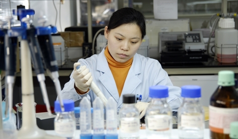 Novo Nordisk scientist in China Novo Nordisk scientist in China
