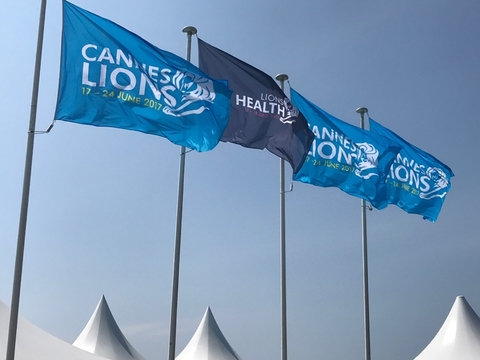 Cannes Health Lions Flags Cannes Health Lions