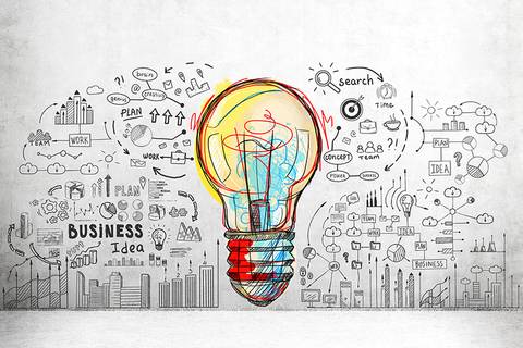 colorful lightbulb - idea - creative colorful lightbulb - idea - creative