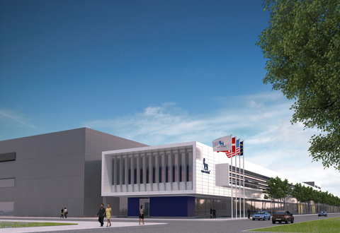 Novo Nordisk U.S. API plant artist rendering