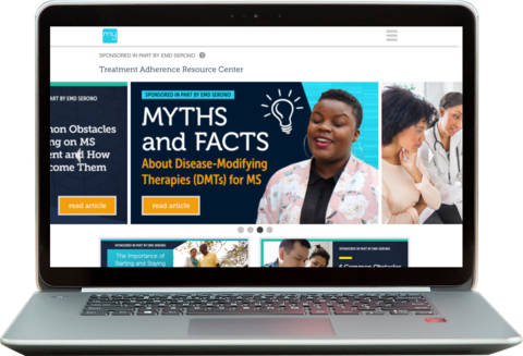 EMD Serono MyMSTeams home page EMD Serono MyMSTeams home page