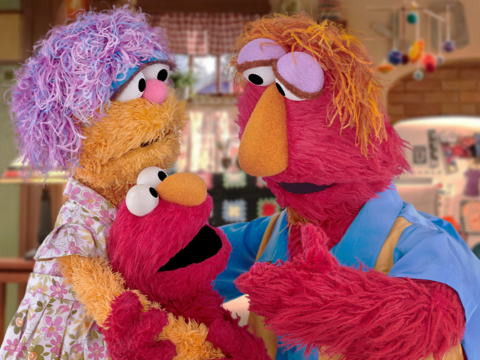 Sesame Workshop Elmo and family for Mylan donation Sesame Workshop Elmo and family for Mylan donation