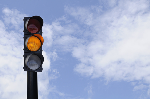 yellow traffic light yellow traffic light