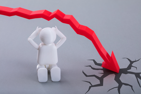 Job Market crash trend diagram Job Market crash trend diagram generic