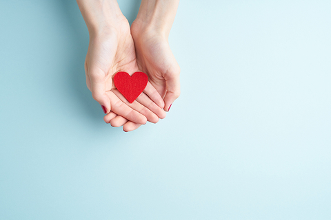 hands with heart hands with heart