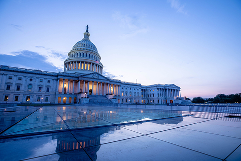 Congress at dusk Congress at dusk