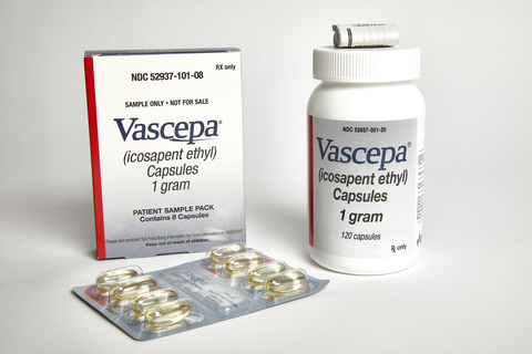 Vascepa Amarin Vascepa box