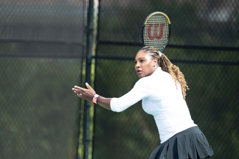 Serena Williams for AbbVie Ubrelvy migraine med campaign Serena Williams for AbbVie Ubrelvy migraine med campaign