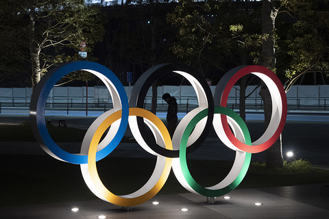 Olympic Rings in Tokyo Olympic Rings in Tokyo