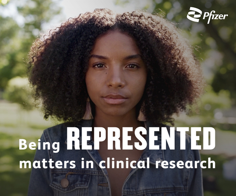 Pfizer TV and digital ad diversity in clinical trials 