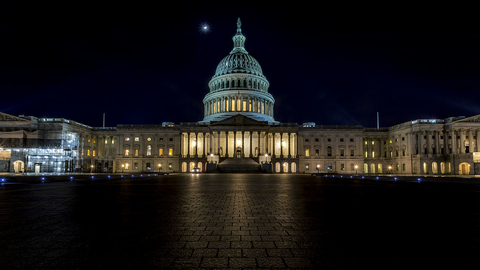 US Capitol at night US Capitol at night