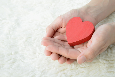 heart in hands // Photo by takasuu/iStock/Getty Images Plus/Getty Images heart in hands concept