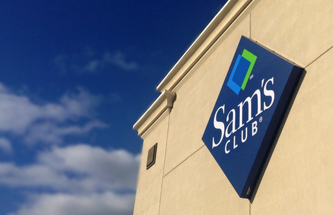 Sam's Club storefront (Image: Mike Mozart / CC BY 2.0) Front of a large sam's club store (Image: Mike Mozart / CC BY 2.0)