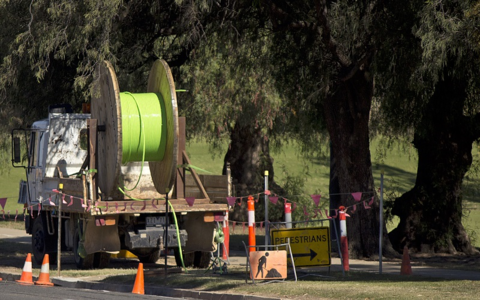 Fiber optic cable being laid in New South Wales, Australia for NBN Co. (Image: Bidgee / Wikimedia Commons) Fiber optic cable being laid in New South Wales, Australia for NBN Co. (Image: Bidgee / Wikimedia Commons)