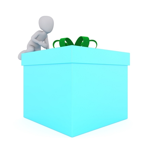 white box present (3dman_eu / Pixabay) white box present (3dman_eu / Pixabay)