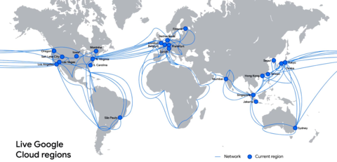 Google cloud regions Google cloud regions