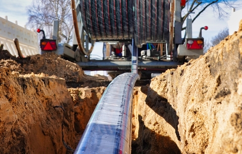 fiber cable installation fiber trenching