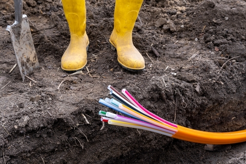 fiber trench fiber deployment